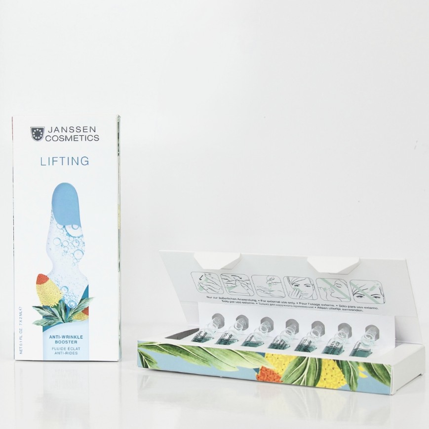 Ampoules Boost Éclat Janssen Cosmetics – soin professionnel pour peaux ternes et fatiguées